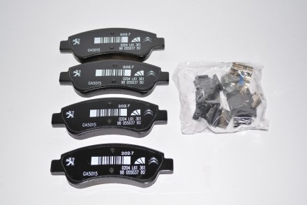 3649088 General Motors Гальмівні колодки передні 3649088 Opel Crossland