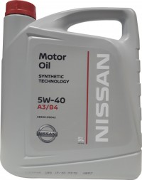 Олива моторна NISSAN 5W40   5L