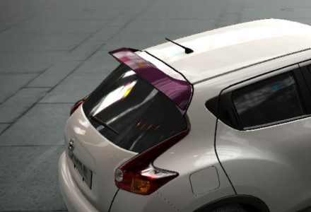 KE6151KA00 Nissan Спойлер даху F15/F15МС KE6151KA00 Nissan