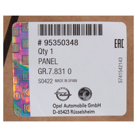 95350348 PSA FRONT BUMPER