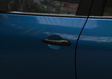 KE6051K051 Nissan Хром. накладки на ручку двери F15 без инт. ключ. KE6051K051 Nissan