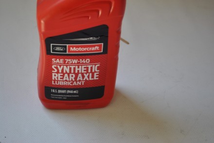 XY75W140QL Ford Рідина трансмісійна 75W-140 (WSL-M2C192-A) 1Qt