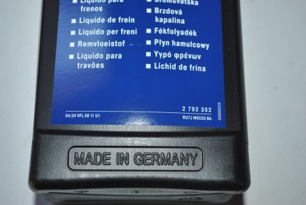 2792362 Ford Гальмівна рідина 1л Dot 4 LV (WSS-M6C65-A2)