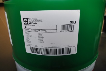 15D5F8 Ford Мастило моторне синтетичне Magnatec 0W-30 208л (WSS-M2C950-A)