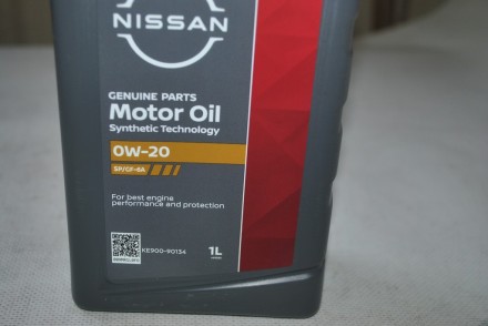 ke90090134 Nissan Олива моторна 0W20 SP/GF-6A 1л