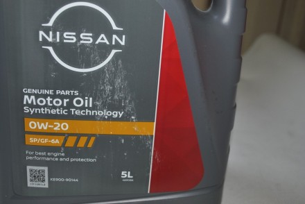 ke90090144 Nissan Олива моторна 0W20 SP/GF-6A 5л