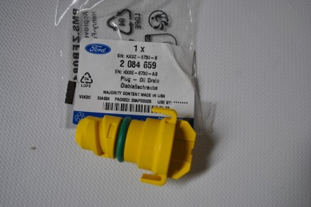 2084659 Ford Пробка масляного піддону пластикова 1.5L Dragon &quot;Kuga 2022-&quot;