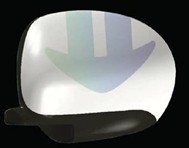 Комплект наклеек на зеркала Arrow (F15) KE5371KA72 Nissan