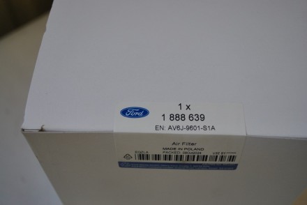 1888639 Ford Фільтр повітряний &quot;Focus 2011-2019&quot;,&quot;Kuga 2012-2020 &quot;