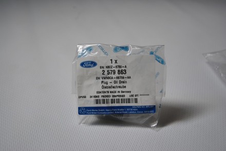 2579863 Ford Зливна пробка оливи двигуна 2.0L CR TI &quot;Connect 2022-&quot;