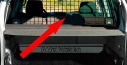 Перегородка за 2й ряд сидений (R51)