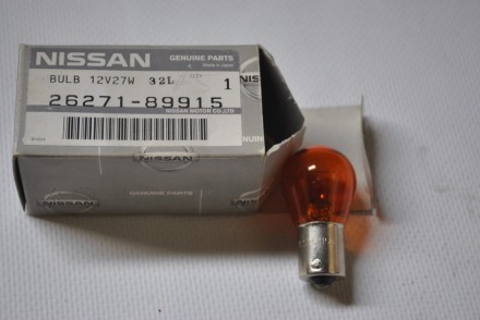 2627189915 Nissan Лампочка желтая одноконт